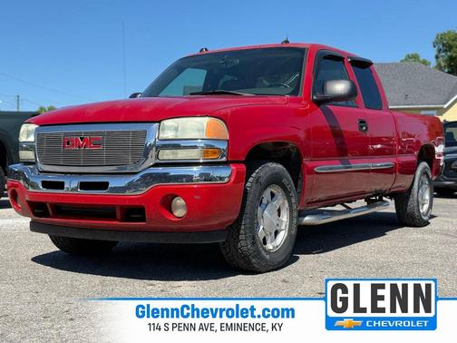 Victory Red 2005 GMC Sierra 1500 SLE Extended Cab