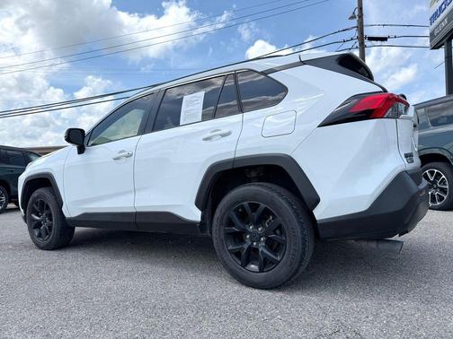 Super White 2021 Toyota RAV4 LE