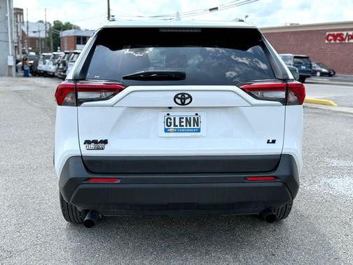 Super White 2021 Toyota RAV4 LE