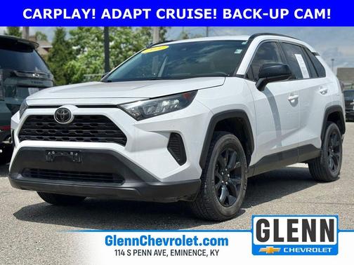 Super White 2021 Toyota RAV4 LE
