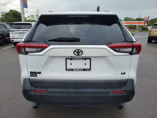 Super White 2021 Toyota RAV4 LE