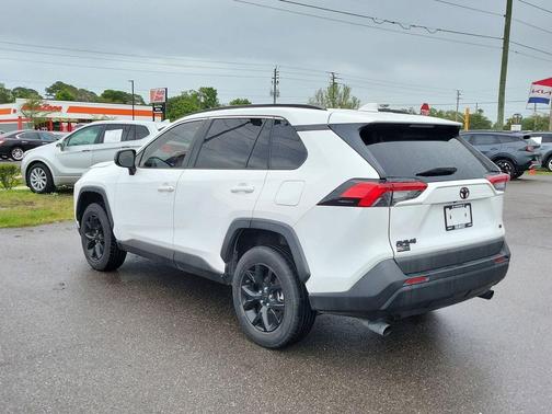 Super White 2021 Toyota RAV4 LE