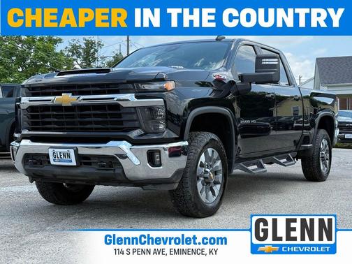 Black 2024 Chevrolet Silverado 2500 LT