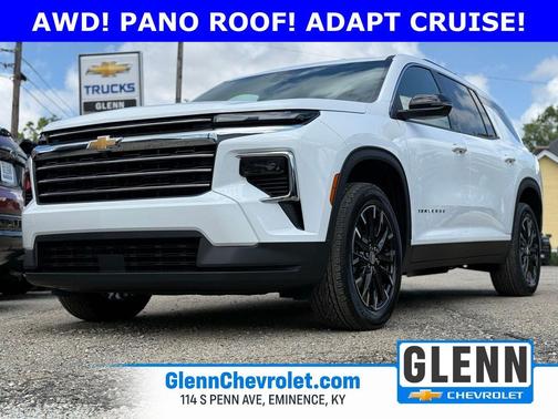 Summit White 2026 Chevrolet Traverse LT