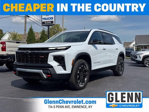 Polar White Tricoat 2027 Chevrolet Traverse AWD Z71