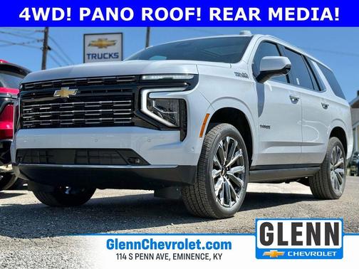 Polar White Tricoat 2026 Chevrolet Tahoe 4WD High Country