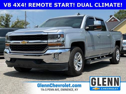 Silver Ice Metallic 2018 Chevrolet Silverado 1500 1LT
