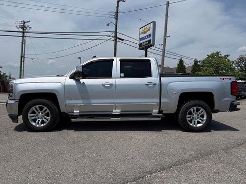 Silver Ice Metallic 2018 Chevrolet Silverado 1500 1LT