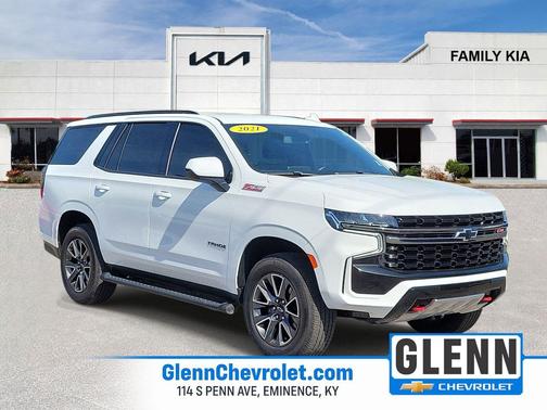 Summit White 2021 Chevrolet Tahoe 4WD Z71