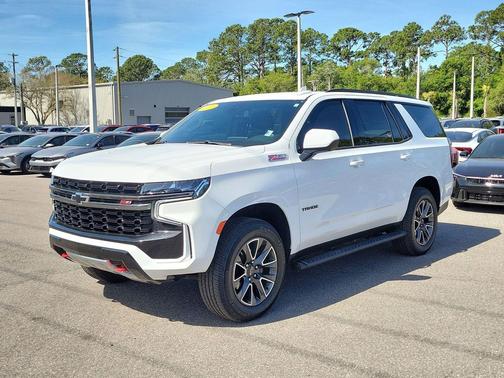 Summit White 2021 Chevrolet Tahoe 4WD Z71