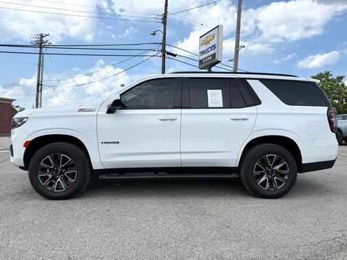 Summit White 2021 Chevrolet Tahoe 4WD Z71