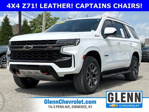 Summit White 2021 Chevrolet Tahoe 4WD Z71
