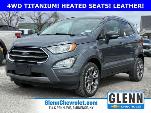 Smoke Metallic 2020 Ford EcoSport Titanium