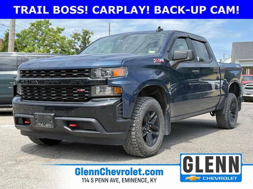 Northsky Blue Metallic 2019 Chevrolet Silverado 1500 Custom Trail Boss