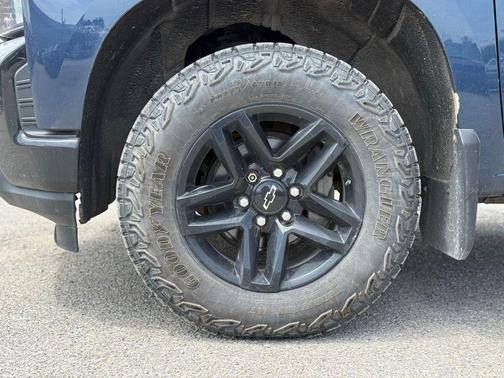 Northsky Blue Metallic 2019 Chevrolet Silverado 1500 Custom Trail Boss