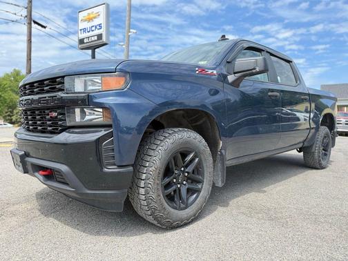 Northsky Blue Metallic 2019 Chevrolet Silverado 1500 Custom Trail Boss
