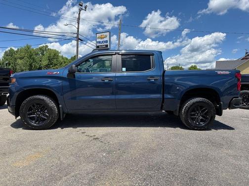 Northsky Blue Metallic 2019 Chevrolet Silverado 1500 Custom Trail Boss