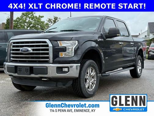 Shadow Black 2016 Ford F-150 XLT