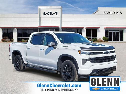 Summit White 2025 Chevrolet Silverado 1500 RST