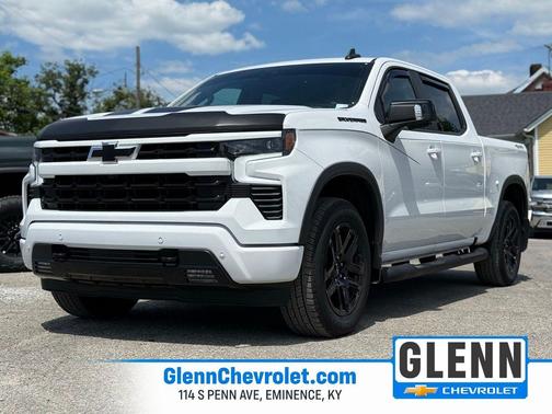 Summit White 2025 Chevrolet Silverado 1500 RST