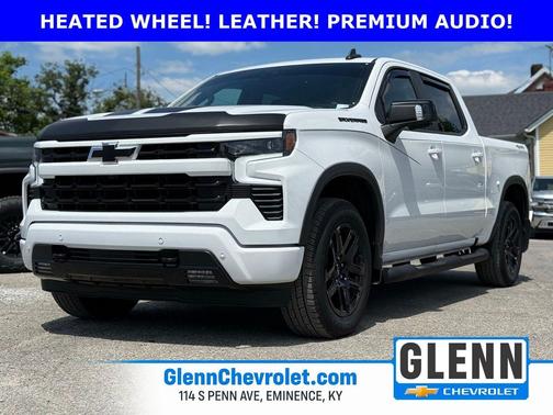 Summit White 2025 Chevrolet Silverado 1500 RST