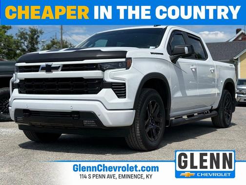 Summit White 2025 Chevrolet Silverado 1500 RST