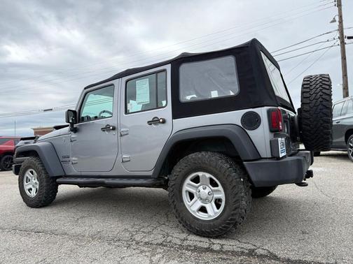 Billet Silver Metallic Clearcoat 2017 Jeep Wrangler Unlimited Sport