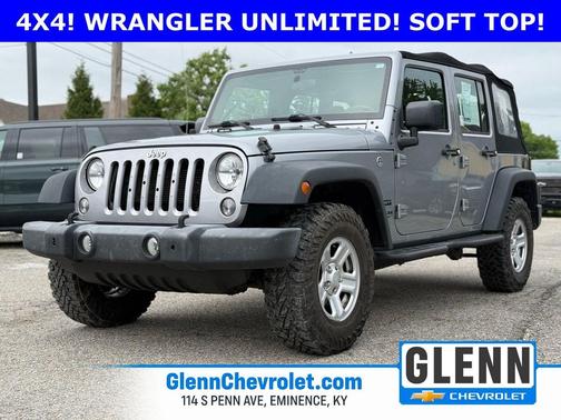 Billet Silver Metallic Clearcoat 2017 Jeep Wrangler Unlimited Sport