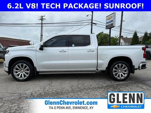 Iridescent Pearl Tricoat 2020 Chevrolet Silverado 1500 High Country