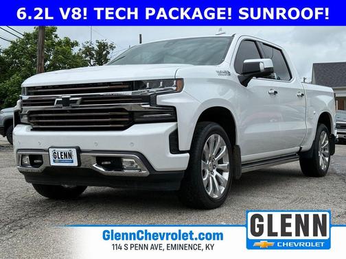 Iridescent Pearl Tricoat 2020 Chevrolet Silverado 1500 High Country