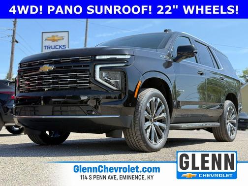 Black 2026 Chevrolet Tahoe 4WD High Country