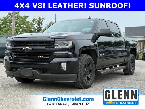 Black 2018 Chevrolet Silverado 1500 LTZ