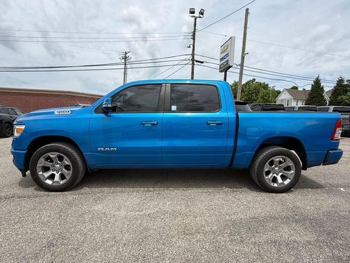 Hydro Blue Pearlcoat 2021 RAM 1500 Big Horn/Lone Star