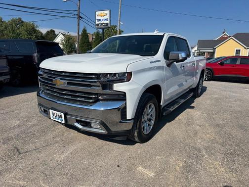Summit White 2019 Chevrolet Silverado 1500 LTZ