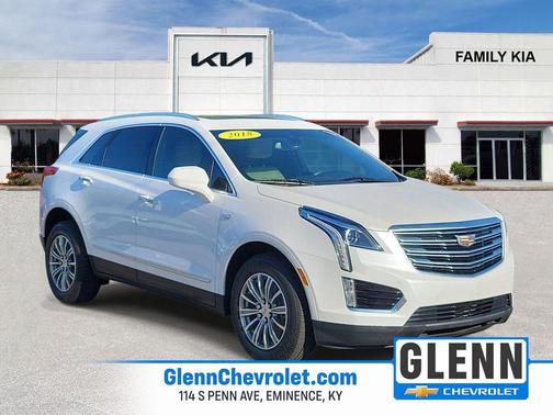 Crystal White Tricoat 2018 Cadillac XT5 Luxury