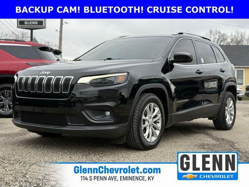 Diamond Black Crystal Pearlcoat 2019 Jeep Cherokee Latitude