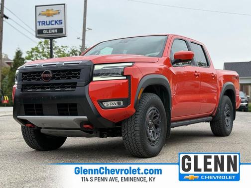 Afterburn Orange 2025 Nissan Frontier PRO-4X