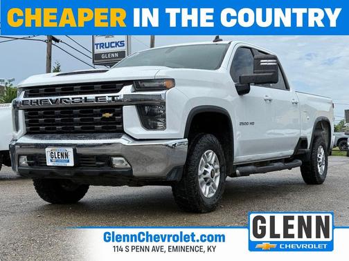 Summit White 2020 Chevrolet Silverado 2500 LT