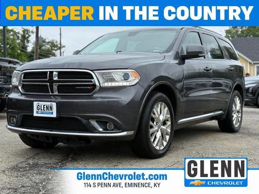Granite Crystal Metallic Clearcoat 2016 Dodge Durango Limited