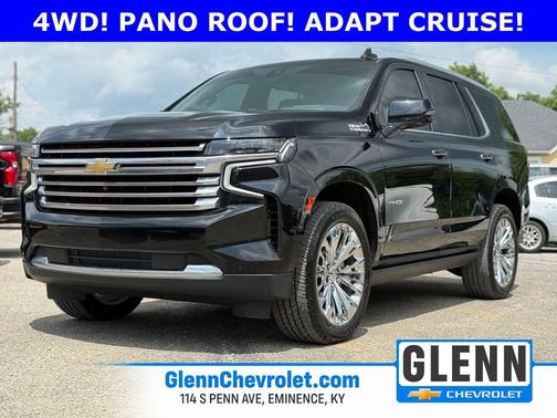 Black 2021 Chevrolet Tahoe 4WD High Country