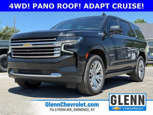 Black 2021 Chevrolet Tahoe 4WD High Country