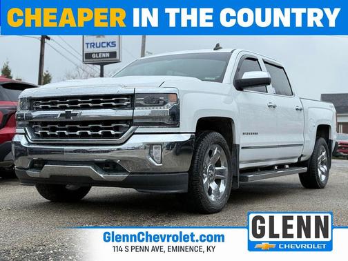 White 2016 Chevrolet Silverado 1500 LTZ