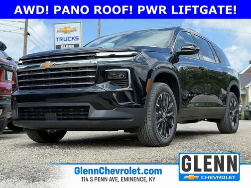 Black Metallic 2026 Chevrolet Traverse LT