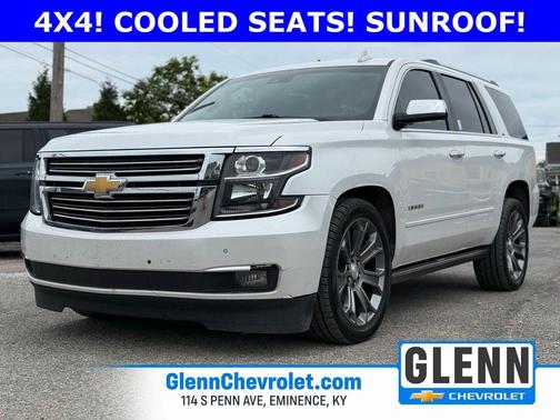 Iridescent Pearl Tricoat 2016 Chevrolet Tahoe LTZ