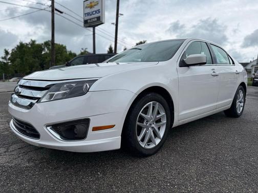 White Platinum Clearcoat Metallic 2012 Ford Fusion SEL