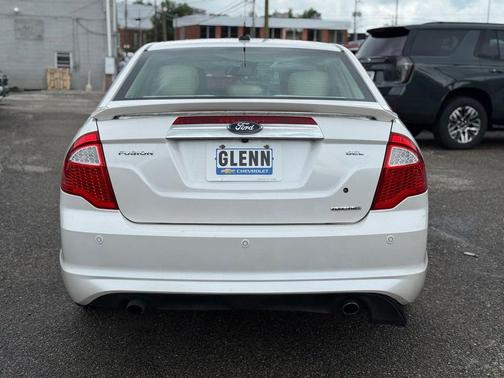 White Platinum Clearcoat Metallic 2012 Ford Fusion SEL
