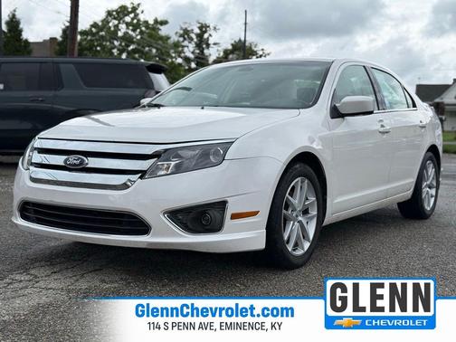 White Platinum Clearcoat Metallic 2012 Ford Fusion SEL