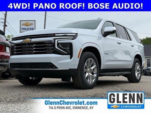 Polar White Tricoat 2026 Chevrolet Tahoe Premier