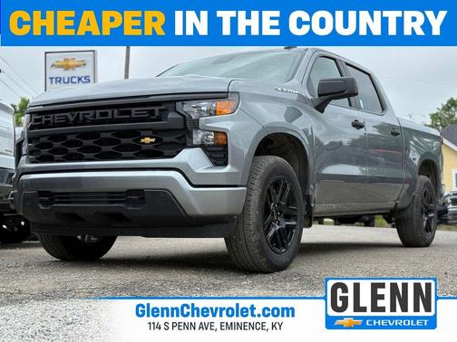 Sterling Gray Metallic 2026 Chevrolet Silverado 1500 Custom