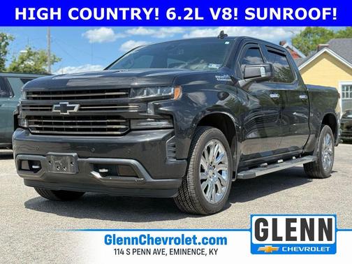 Black 2019 Chevrolet Silverado 1500 High Country